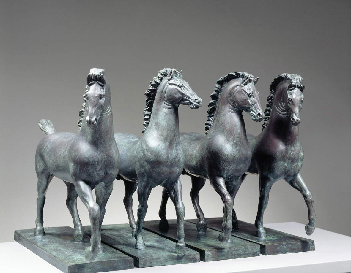 Francesco Messina, Quadriga with severed tail (1941; bronze). Courtesy of Studio Copernico Francesco Messina, Quadriga with severed tail (1941; bronze). Courtesy of Studio Copernico