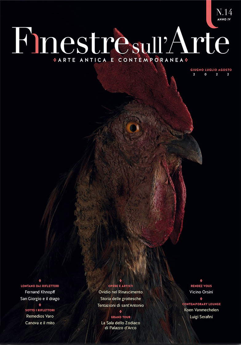 Titelseite von Finestre Sull'Arte Magazin 14 Titelseite von Finestre Sull'Arte Magazin 14
