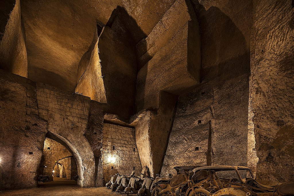 Galleria Borbonica. Foto Associazione Culturale Borbonica Sotterranea Galleria Borbonica. Foto Associazione Culturale Borbonica Sotterranea