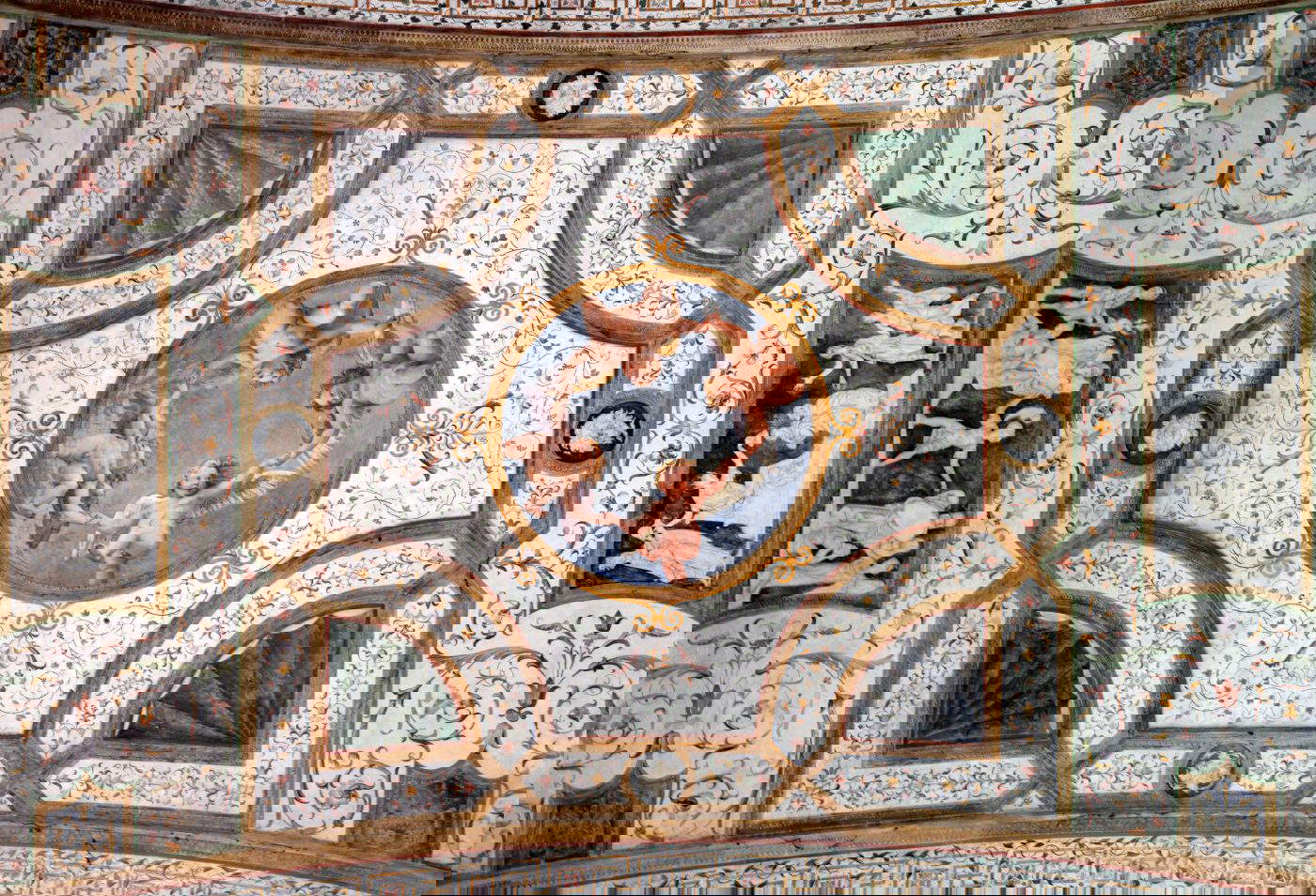 Decoraciones de la Galería de los Meses del Palacio Ducal de Mantua