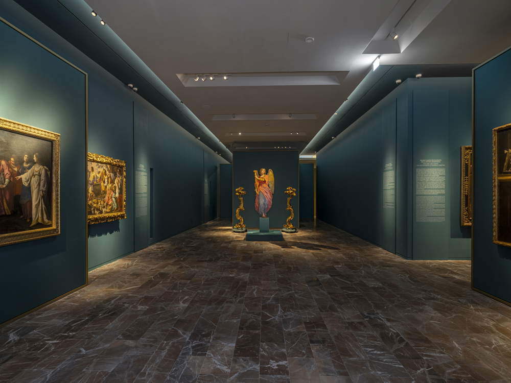 L'allestimento della Galleria di Palazzo Alberti. Foto A. Quattrone