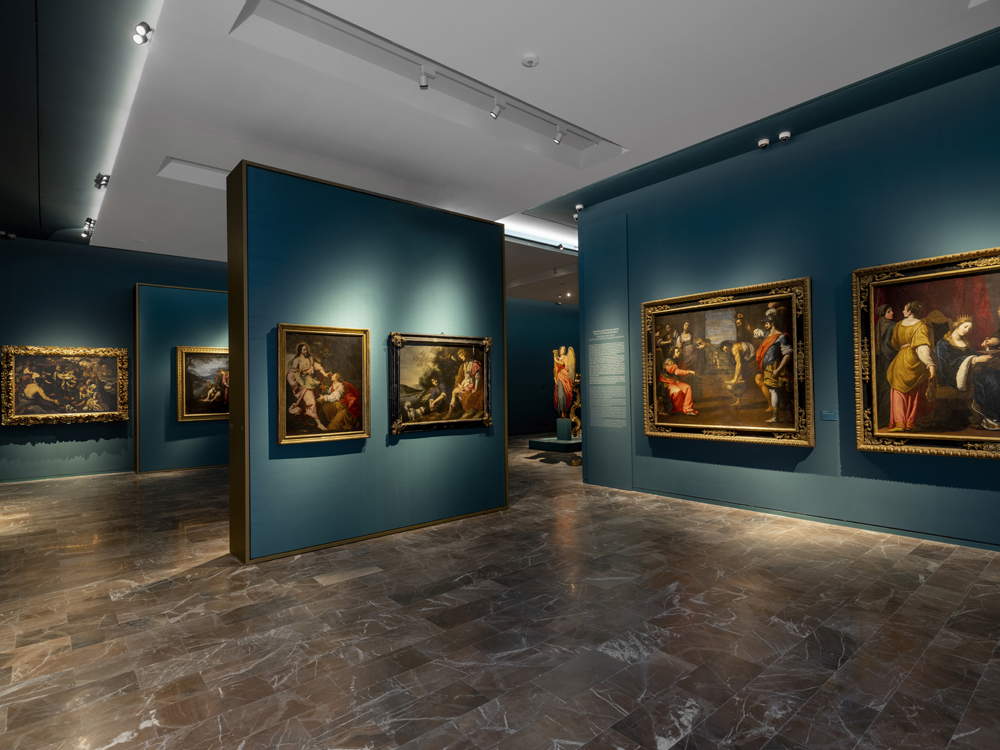 L'allestimento della Galleria di Palazzo Alberti. Foto A. Quattrone