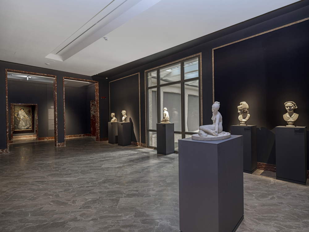 L'allestimento della Galleria di Palazzo Alberti. Foto A. Quattrone