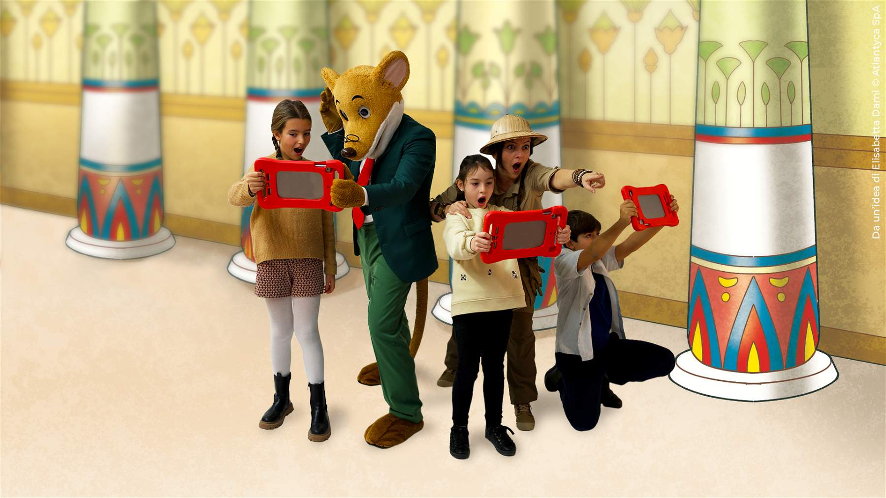 Milan, at the Fabbrica del Vapore the first major exhibition of Geronimo Stilton with a real journey through time 
