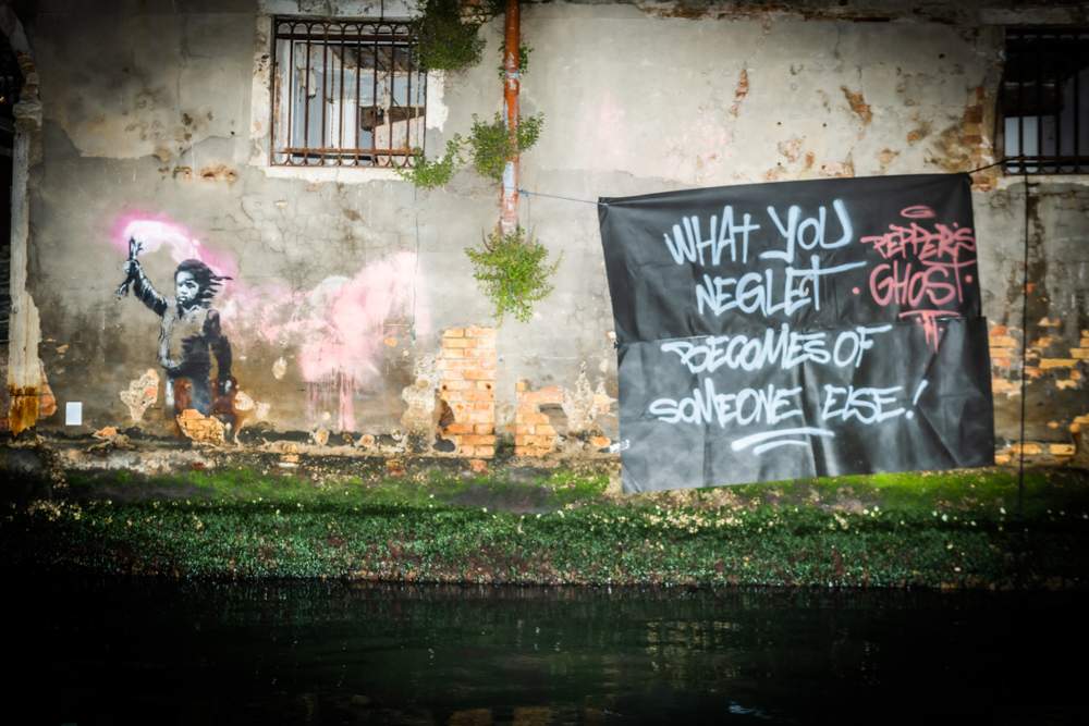 Pepper's Ghost saves Banksy: a special action on May 19 in Milan.