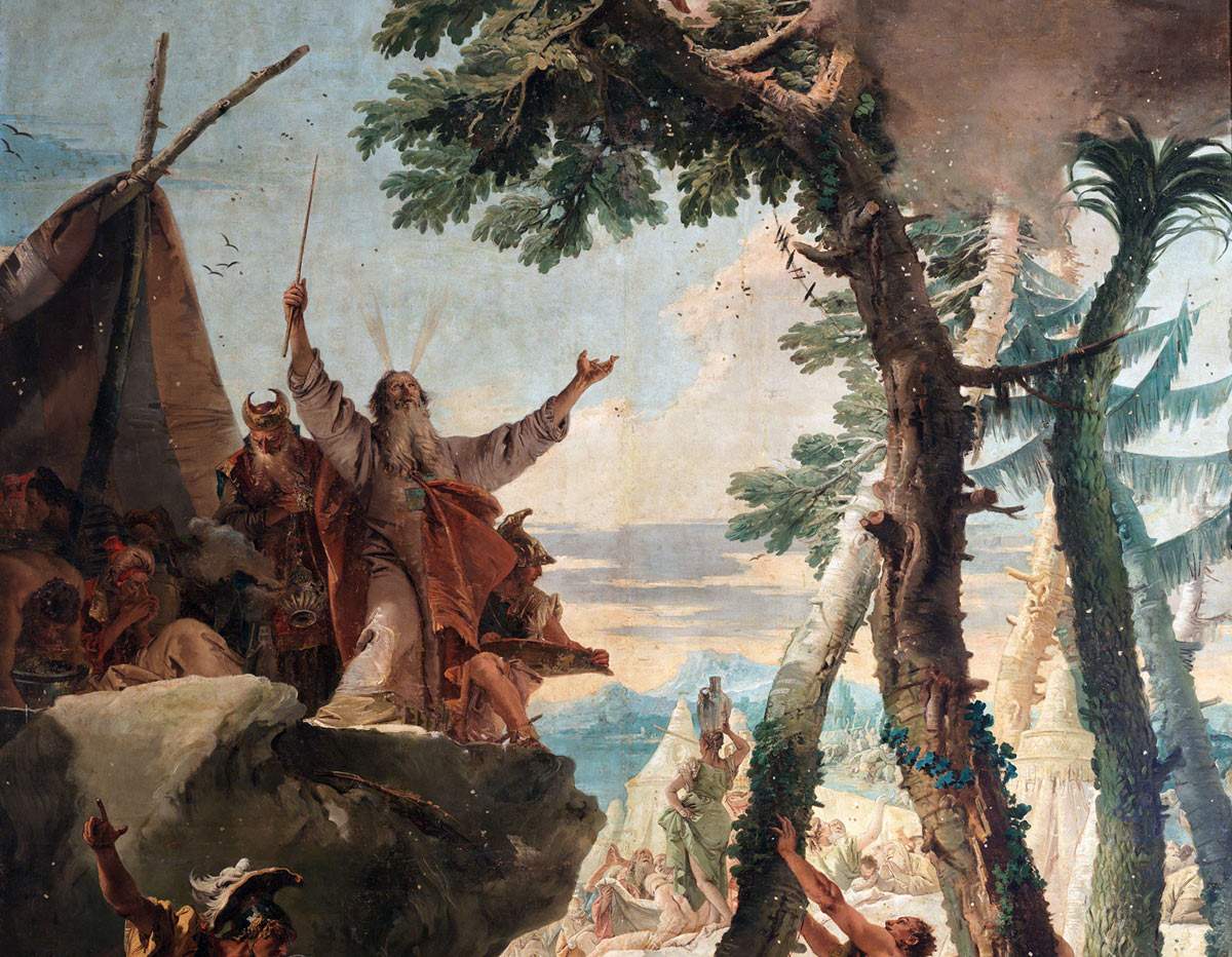Début de la restauration des deux plus grands tableaux de Giambattista Tiepolo au monde