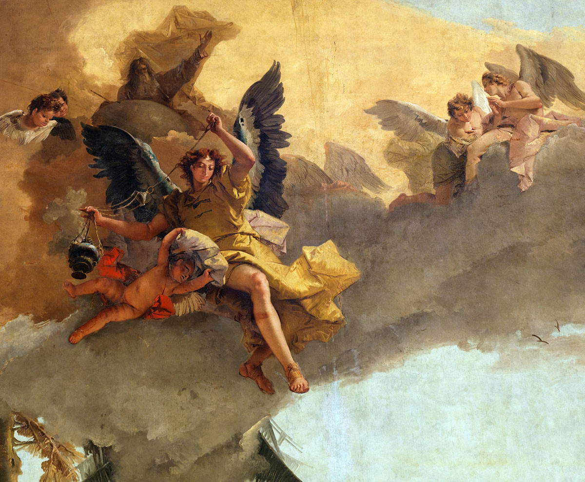 Giambattista Tiepolo, Die Opferung des Melchisedek, Detail. Foto von Virginio Gilberti Giambattista Tiepolo, Die Opferung des Melchisedek, Detail. Foto von Virginio Gilberti