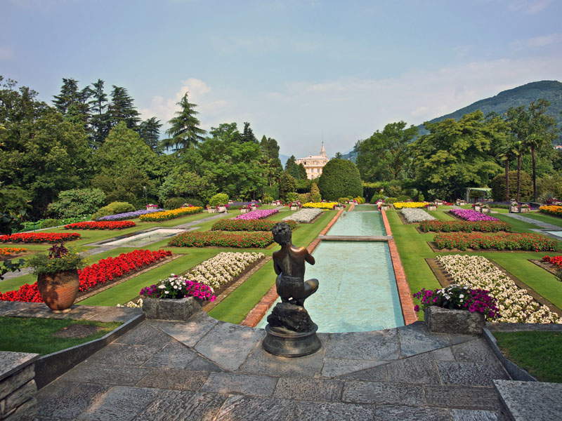 Jardines de Villa Taranto. Foto villataranto.it Jardines de Villa Taranto. Foto villataranto.it