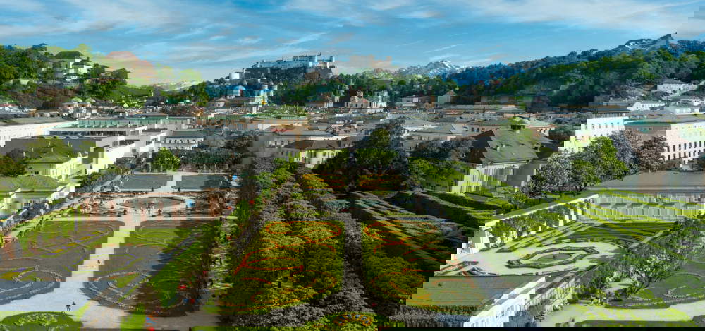 Mirabell-Gärten. Kredit Tourismus Salzburg GmbH. Foto: G&uuml;nter Breitegger