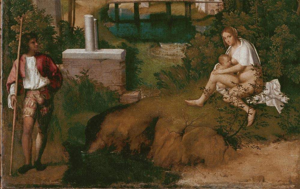 Venise, la Tempête de Giorgione endommagée lors d'une action menée par des défenseurs de l'environnement