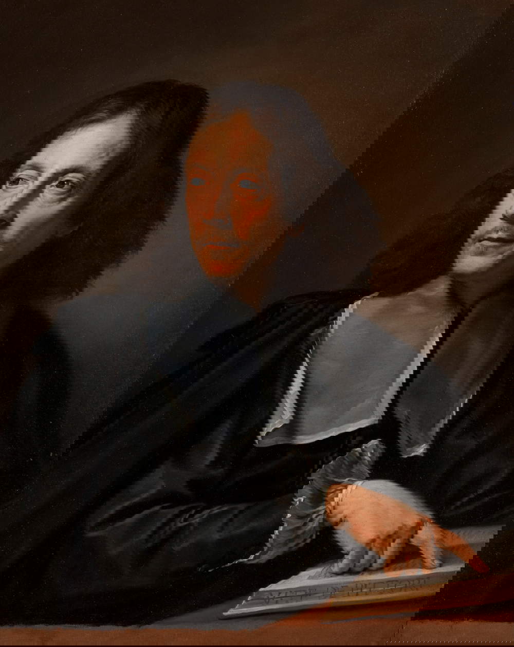 Carlo Maratti, Ritratto di Giovan Pietro Bellori (1672 - 1673; olio su tela, 97 x 72,5 cm)