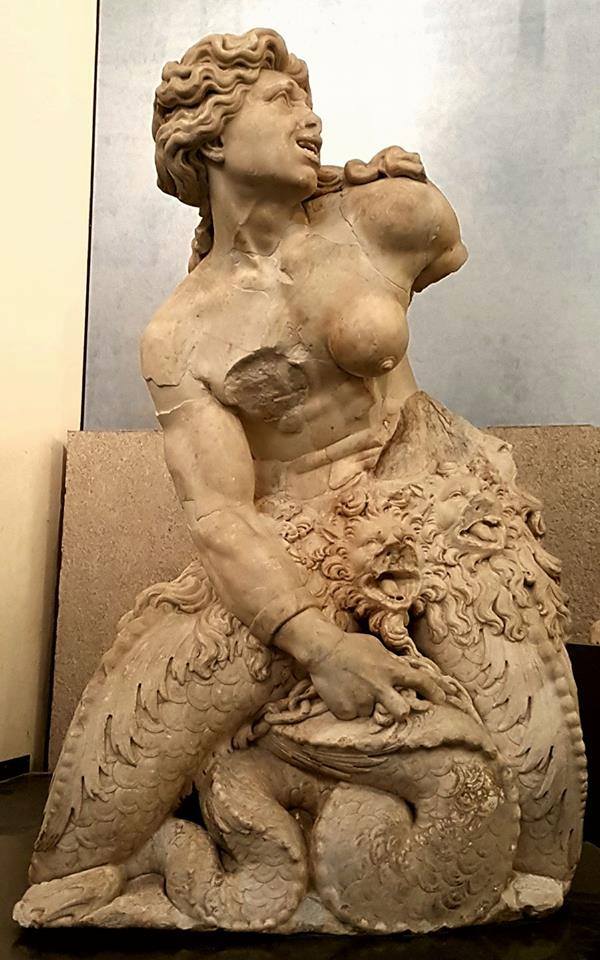 Giovanni Angelo Montorsoli, Skylla (1557; Marmor; Messina, Regionalmuseum) Giovanni Angelo Montorsoli, Skylla (1557; Marmor; Messina, Regionalmuseum)