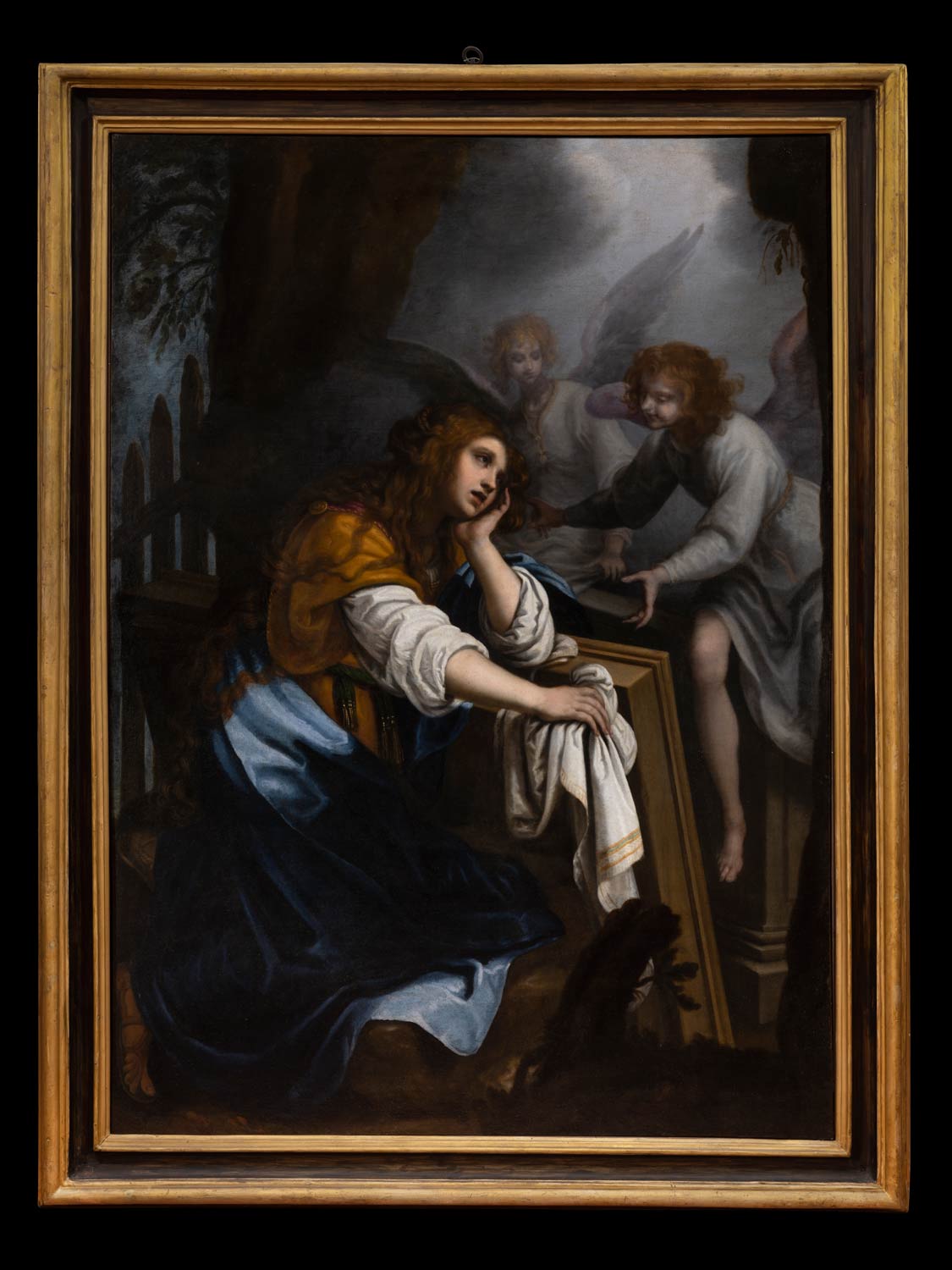 Giovanni Bilivert, La Maddalena al sepolcro confortata dagli angeli (1622; olio su tela; Archivio Patrimonio Artistico Intesa Sanpaolo). Foto di Ottaviano Caruso Giovanni Bilivert, La Maddalena al sepolcro confortata dagli angeli (1622; olio su tela; Archivio Patrimonio Artistico Intesa Sanpaolo). Foto di Ottaviano Caruso