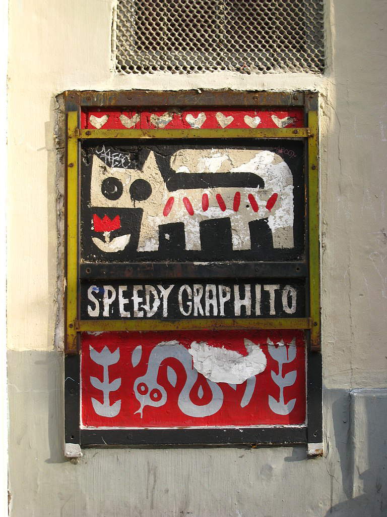 Graffiti de Speedy Graphito Graffiti de Speedy Graphito