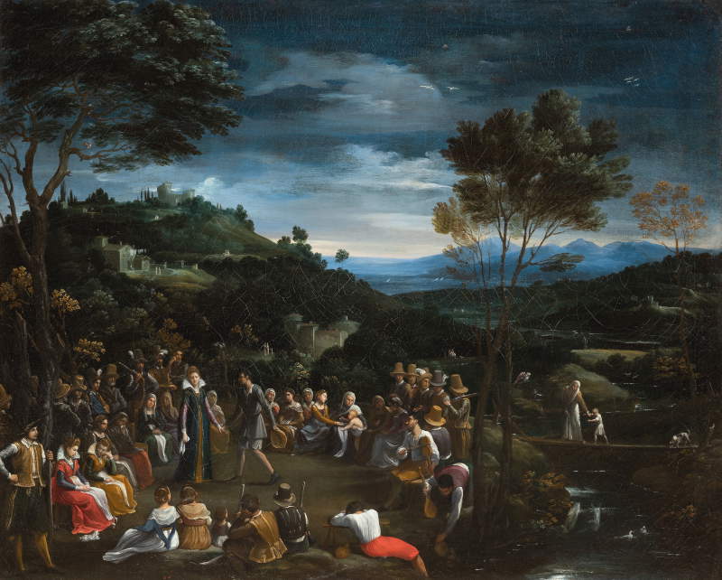 Guido Reni, Country Dance (1605-1606; oil on canvas, 81 x 99 cm; Rome, Galleria Borghese). Photo by Mauro Coen, © Galleria Borghese Guido Reni, Country Dance (1605-1606; oil on canvas, 81 x 99 cm; Rome, Galleria Borghese). Photo by Mauro Coen, © Galleria Borghese