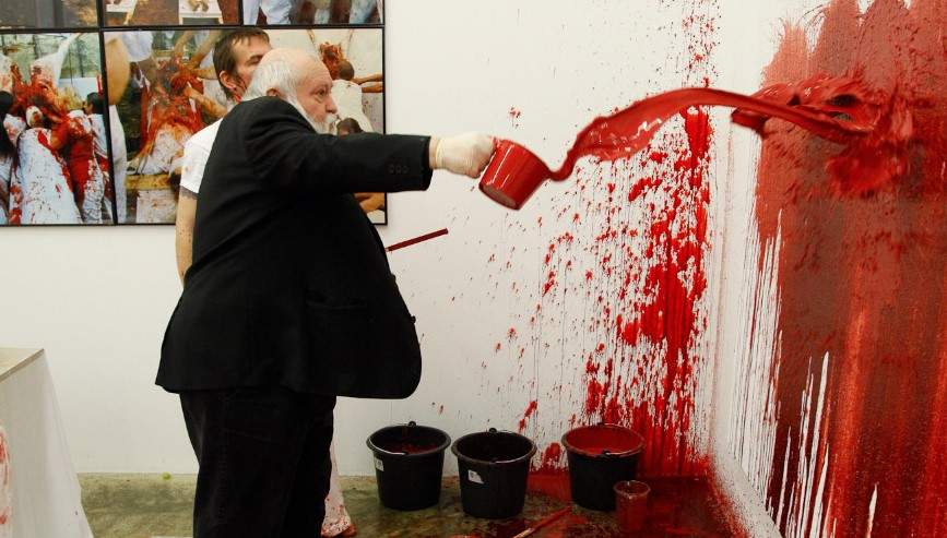 Farewell to Hermann Nitsch, father of Viennese Actionism