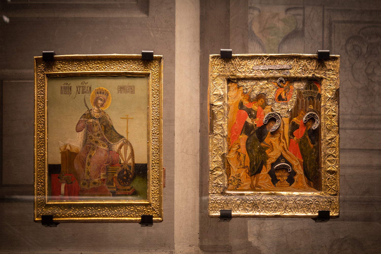 Die heilige Katharina und die Enthauptung des Täufers Die heilige Katharina und die Enthauptung des Täufers