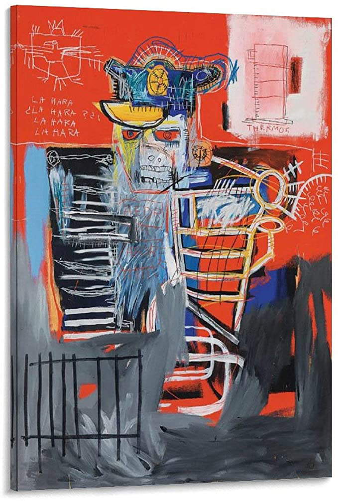 Jean-Michel Basquiat, La Hara (1981; acrilico e olio su tavola, 180 x 121,3 cm; Collezione privata) Jean-Michel Basquiat, La Hara (1981; acrilico e olio su tavola, 180 x 121,3 cm; Collezione privata)