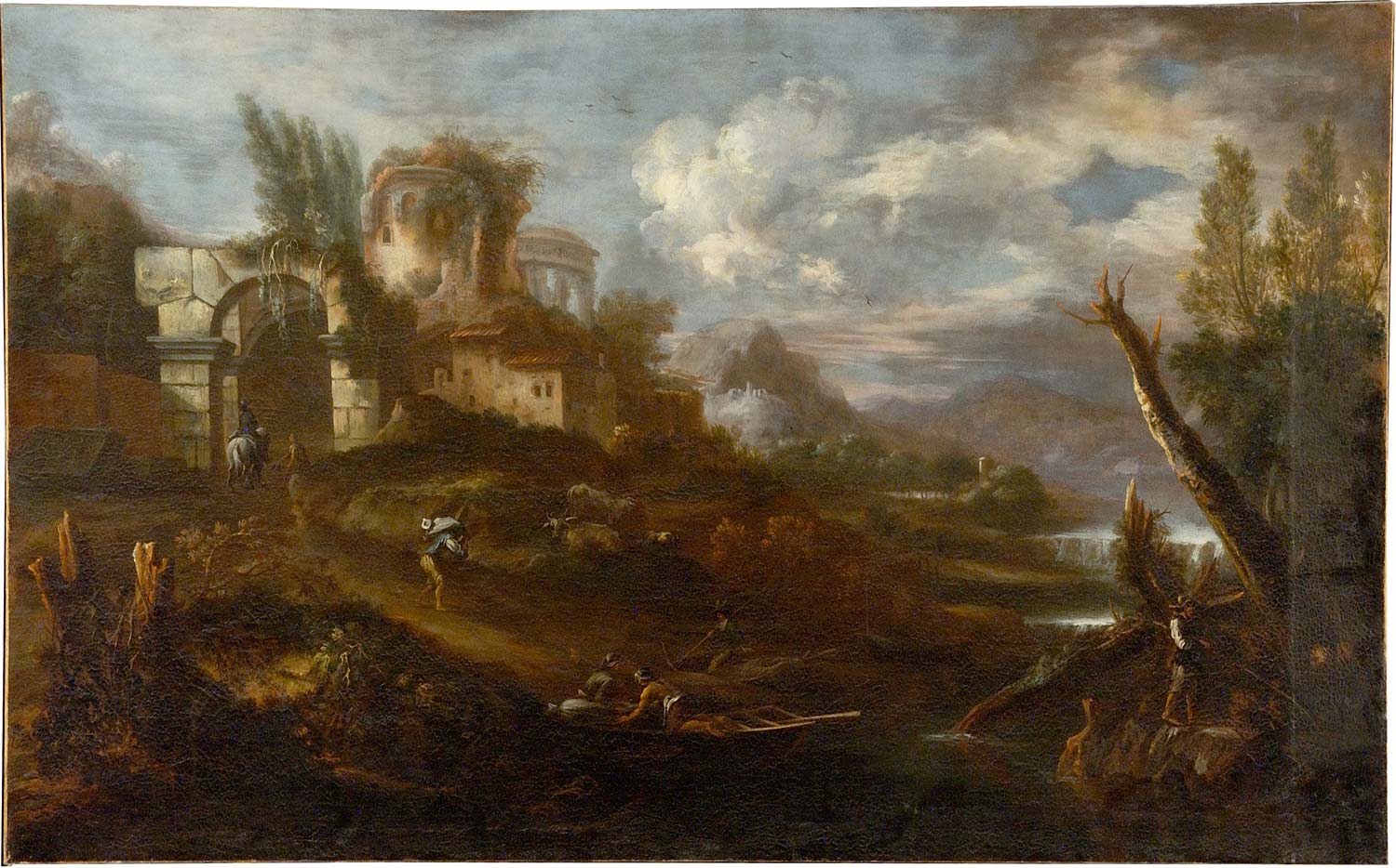 Jona Ostiglio, Paysage, Farnesina Jona Ostiglio, Paysage, Farnesina