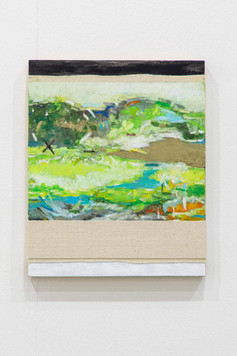 Kazuyuki Takezaki, Board/table (2021; 38,7 x 31,5 cm). Presentato da Misako &amp; Rosen, Tokyo - Bruxelles