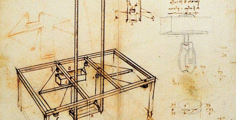 Rome, Villa Farnesina exhibits three drawings by Leonardo da Vinci