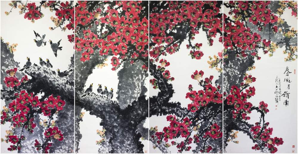 A Firenze l'antologica del pittore cinese Li Fangyuan, artista di spicco della scuola Lingnan