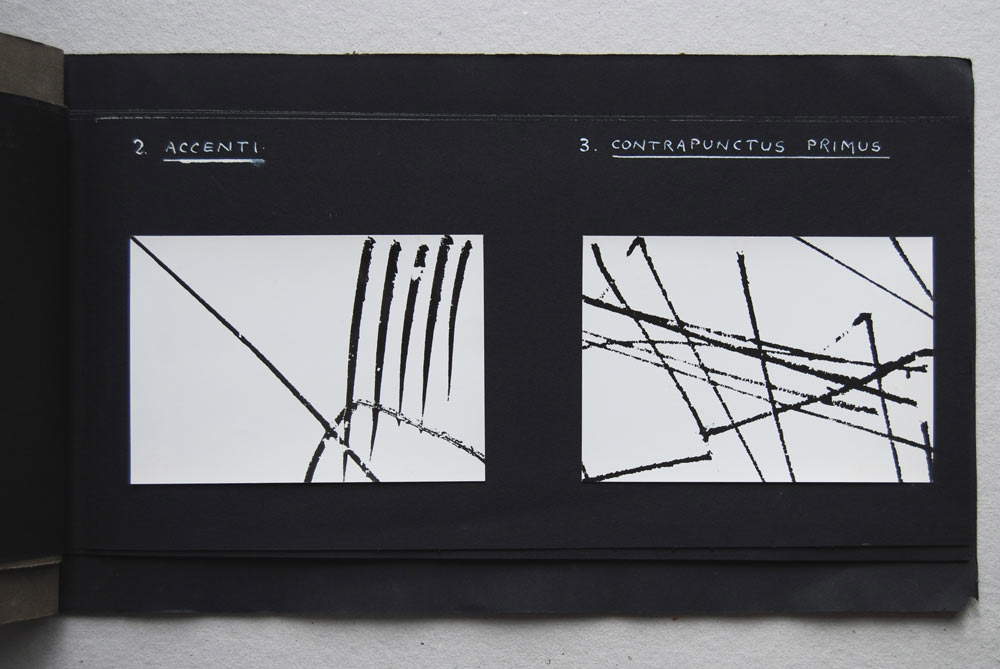 Lisetta Carmi, Luigi Dallapiccola. Annalibera's Musical Notebook (1962; artist's book with 13 photographs-silver bromide gelatin prints-and a fragment of musical score; Rome, Istituto Centrale per la Grafica) Lisetta Carmi, Luigi Dallapiccola. Annalibera's Musical Notebook (1962; artist's book with 13 photographs-silver bromide gelatin prints-and a fragment of musical score; Rome, Istituto Centrale per la Grafica)