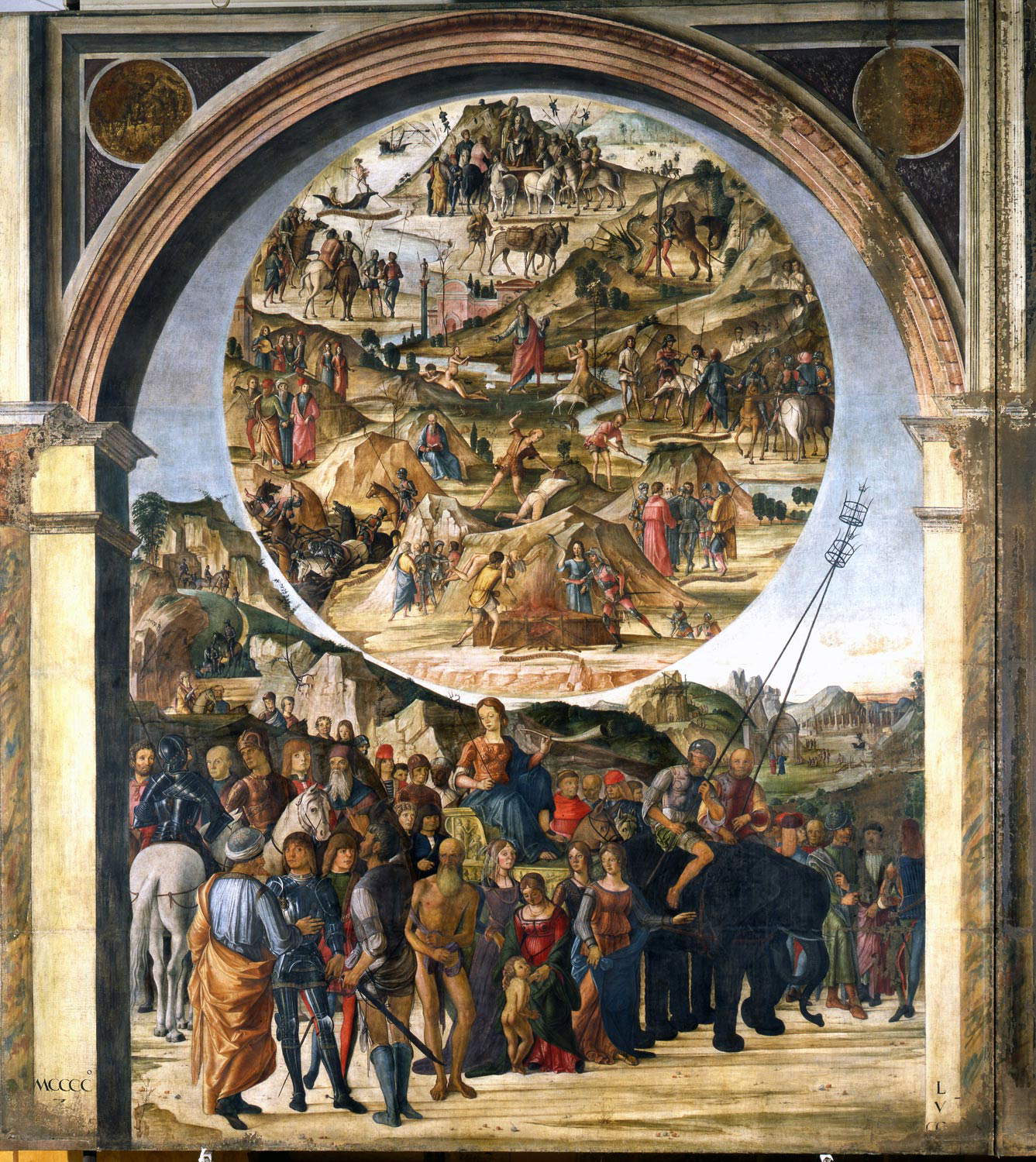 Décorations de Lorenzo Costa à San Giacomo Maggiore