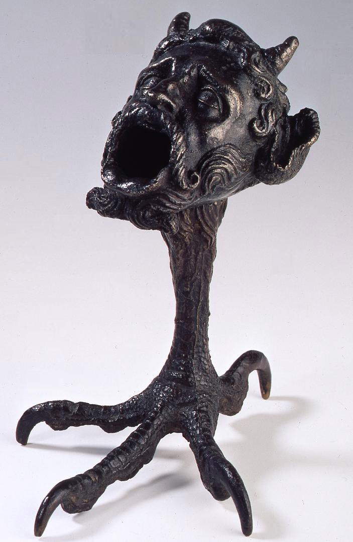 Paduanische Manufaktur, Luzern mit phantastischer Kreatur (1500-1524; Bronze; Florenz, Museo Nazionale del Bargello) Paduanische Manufaktur, Luzern mit phantastischer Kreatur (1500-1524; Bronze; Florenz, Museo Nazionale del Bargello)