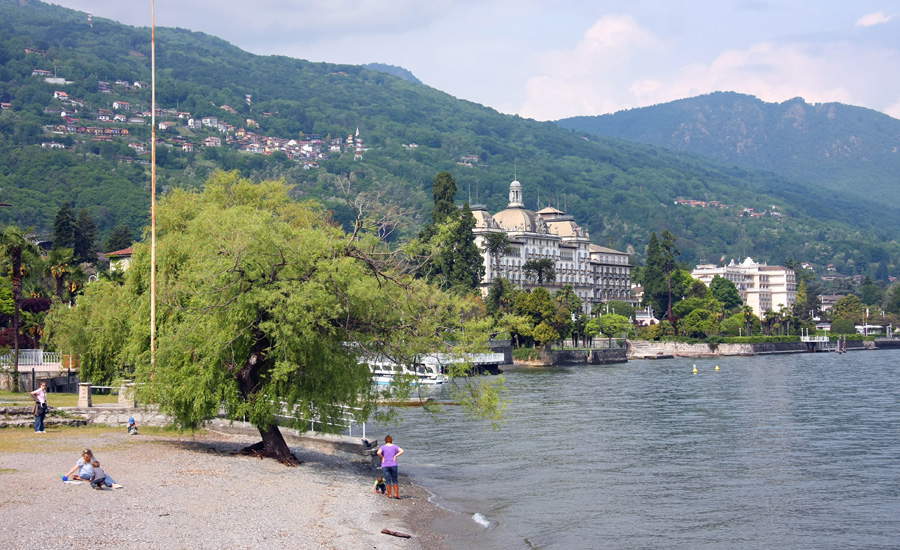 El paseo lacustre de Stresa. Foto de Alessandro Vecchi El paseo lacustre de Stresa. Foto de Alessandro Vecchi