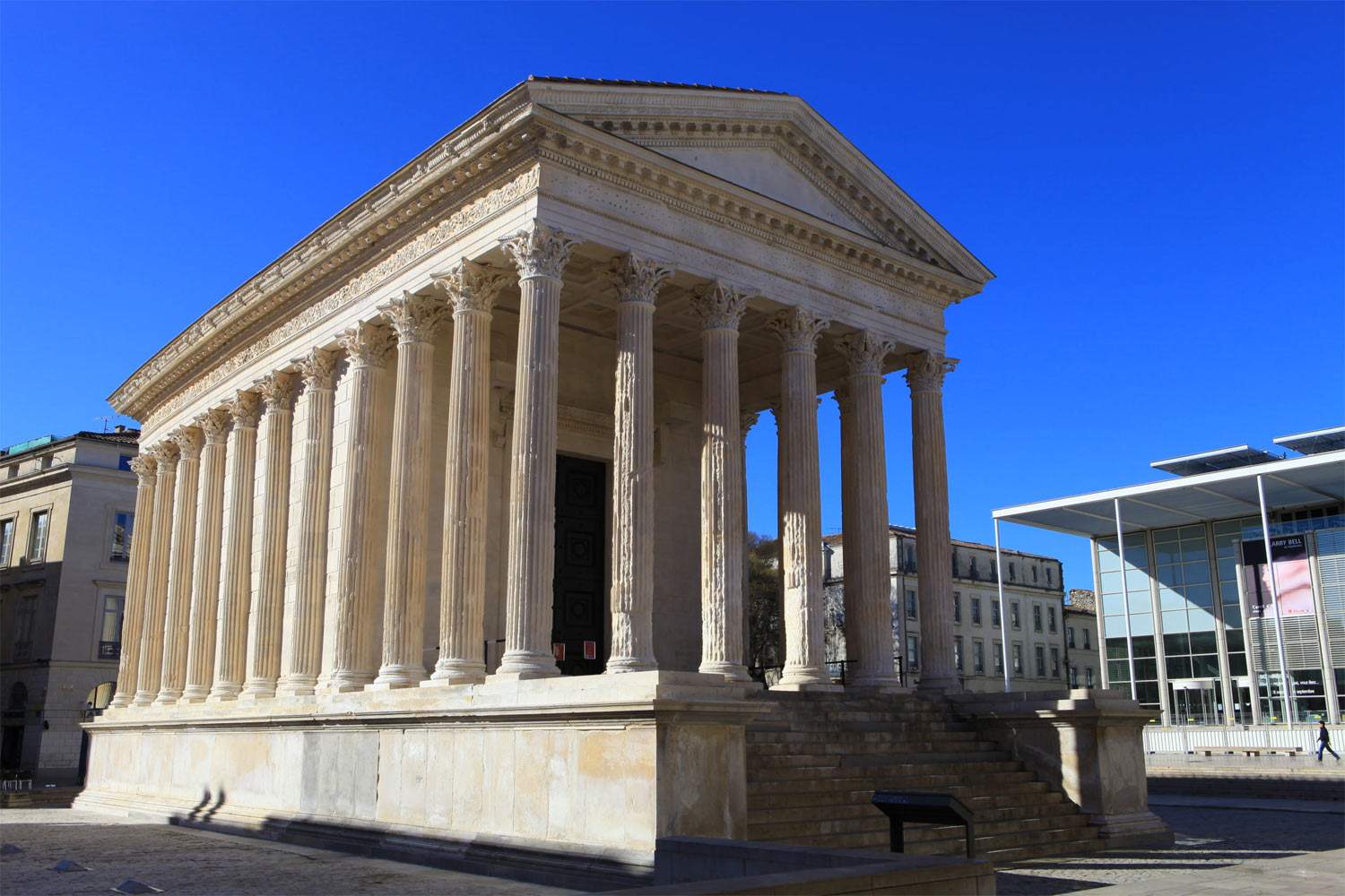 France, la Maison Carrée de Nîmes demande à être classée au patrimoine mondial de l'humanité