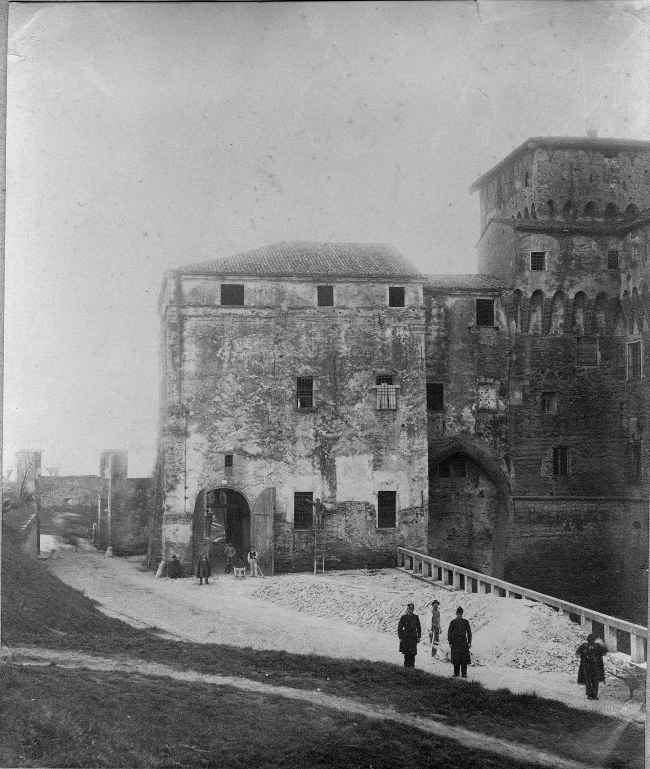 El castillo de San Giorgio a finales del siglo XIX
