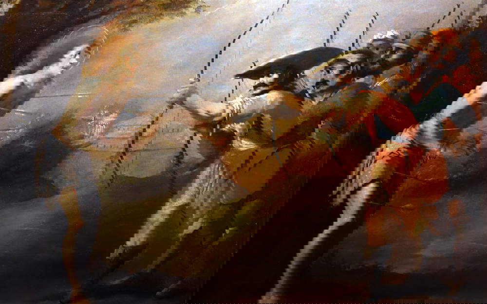 Ligurisch-piemontesischer Ambit, Das Martyrium des Heiligen Sebastian