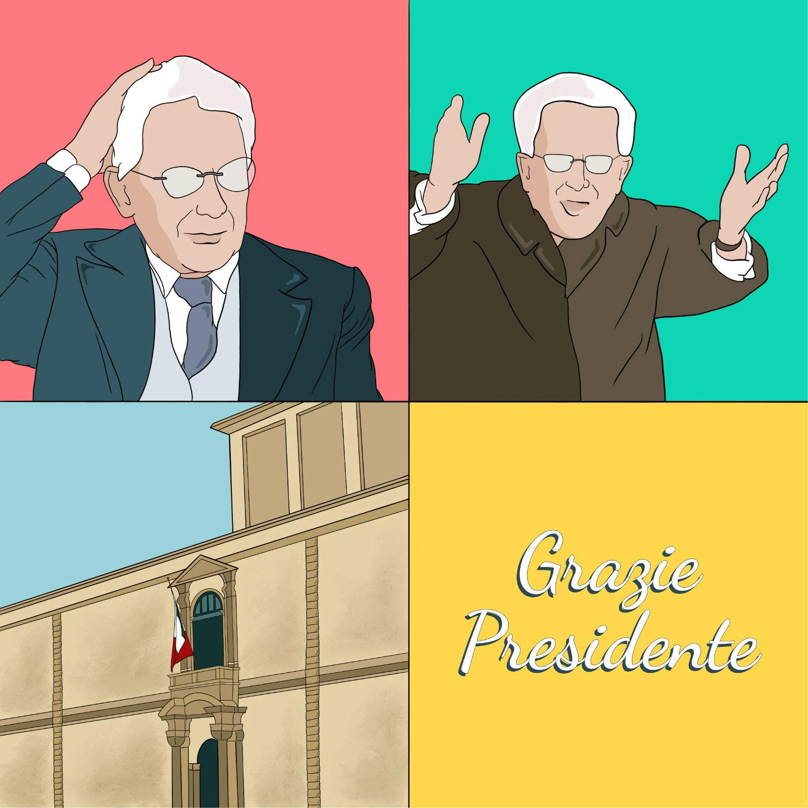 Mattarella icono pop