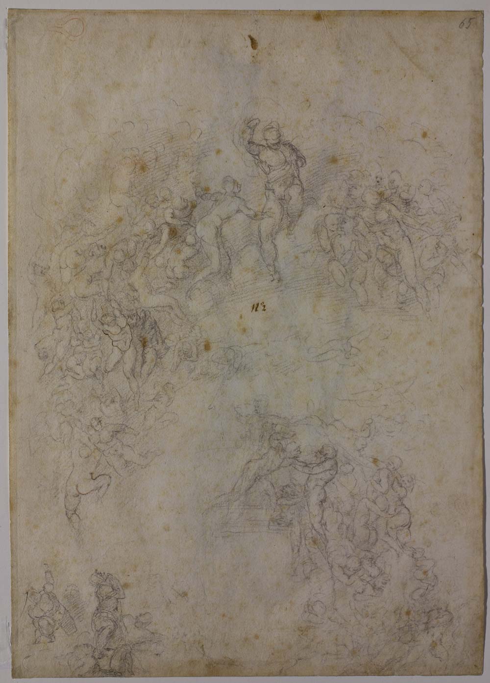 Michelangelo Buonarroti, Studio d'insieme per il  Michelangelo Buonarroti, Studio d'insieme per il