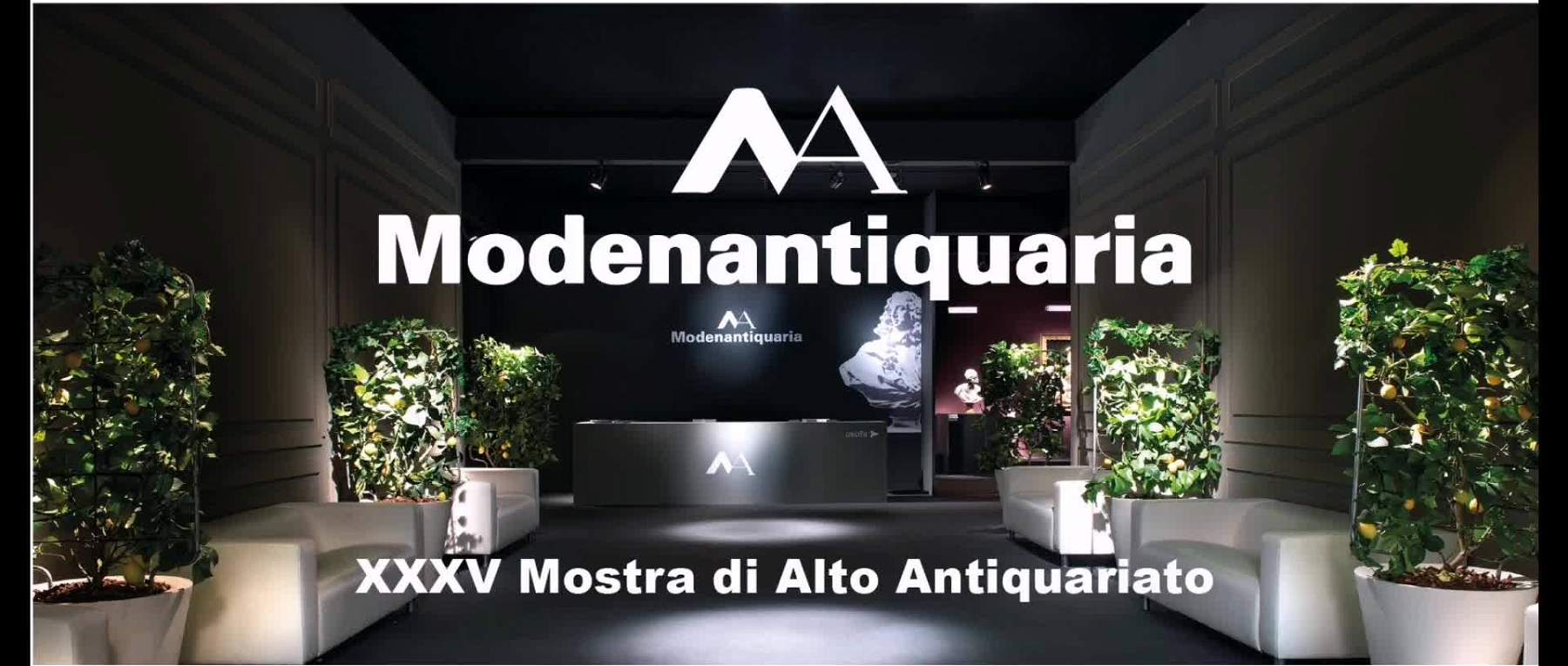 Coming up is the XXXV edition of Modenantiquaria, an event dedicated to high antiques 