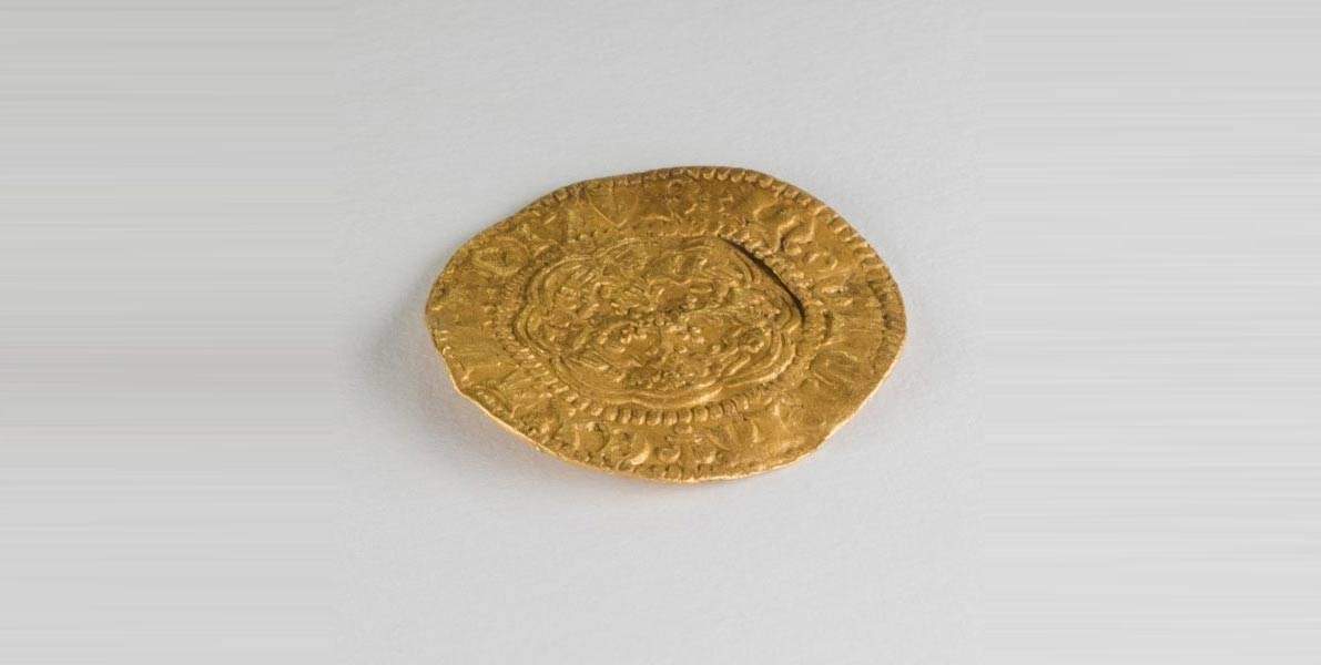 Canada, an English coin from 1422-1427 found on the island of Newfoundland