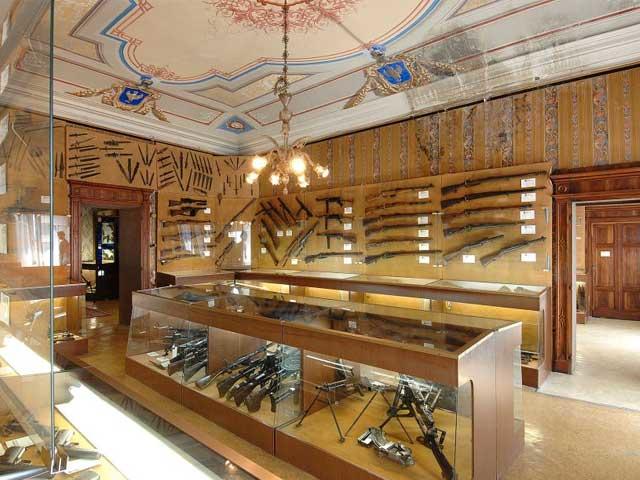 Museum für moderne Waffen. Fotos San Marino Tourismus
