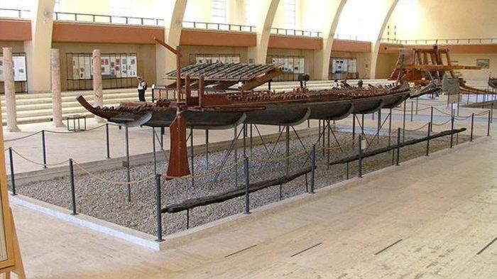 Das römische Schiffsmuseum in Nemi Das römische Schiffsmuseum in Nemi