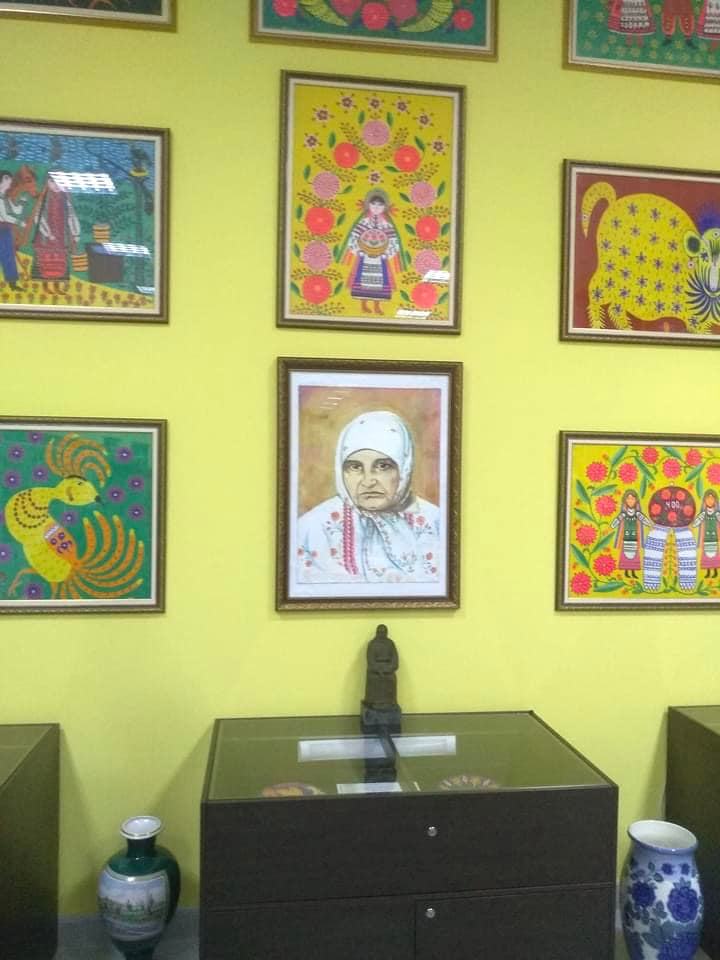 Le opere di Maria Prymachenko conservate nel Museo di Ivankiv Le opere di Maria Prymachenko conservate nel Museo di Ivankiv
