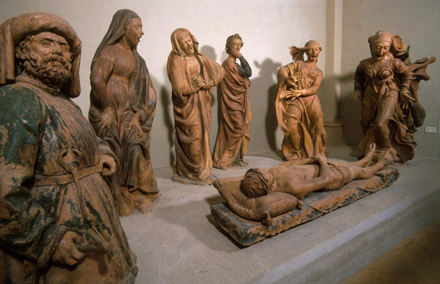 Niccol&ograve; dell'Arca, Lamentation sur le Christ mort
