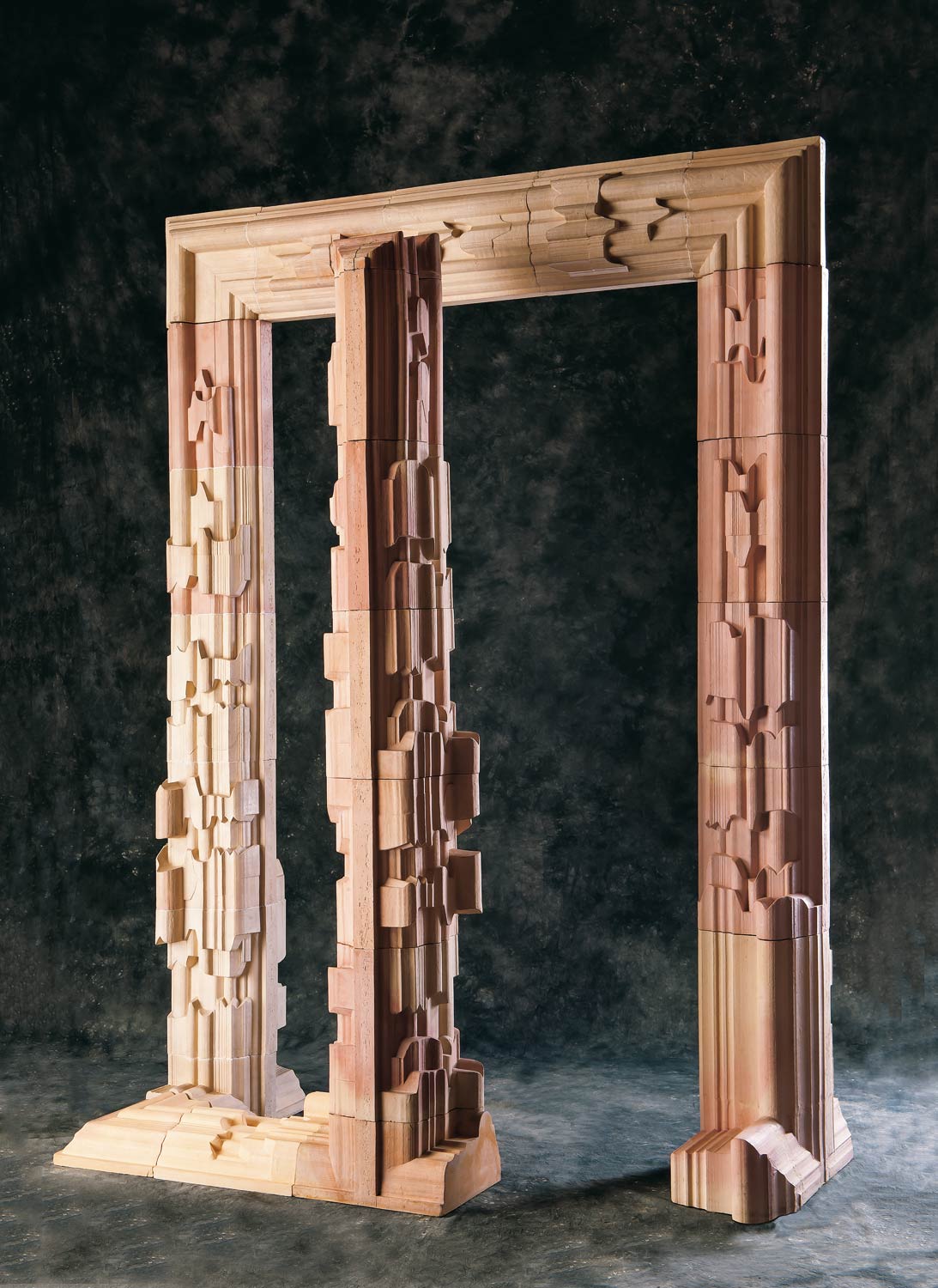 Nino Caruso, Archiscultura (1988-1991; terracota)