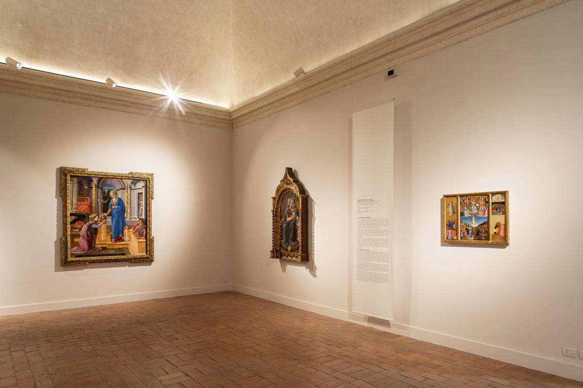 Nouvelles chambres des primitifs du Palazzo Barberini. Salle 6 Nouvelles chambres des primitifs du Palazzo Barberini. Salle 6