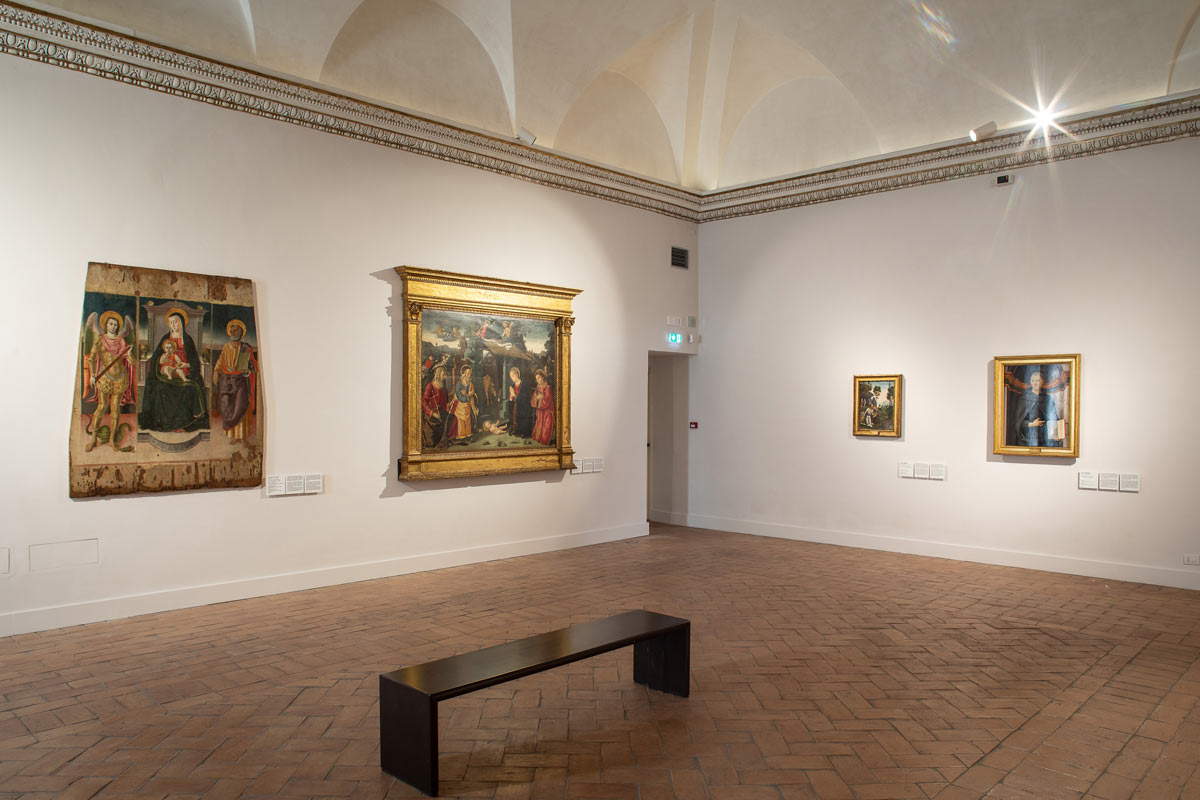 Nouvelles chambres des primitifs du Palazzo Barberini. Salle 7 Nouvelles chambres des primitifs du Palazzo Barberini. Salle 7