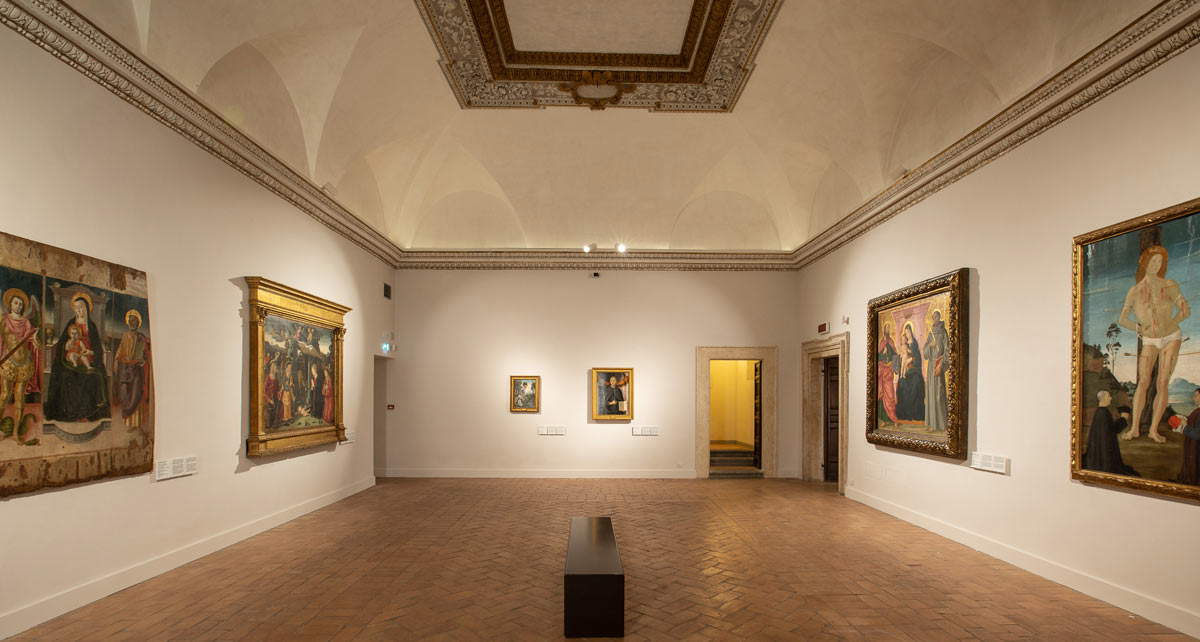 Nouvelles chambres des primitifs du Palazzo Barberini. Salle 7 Nouvelles chambres des primitifs du Palazzo Barberini. Salle 7