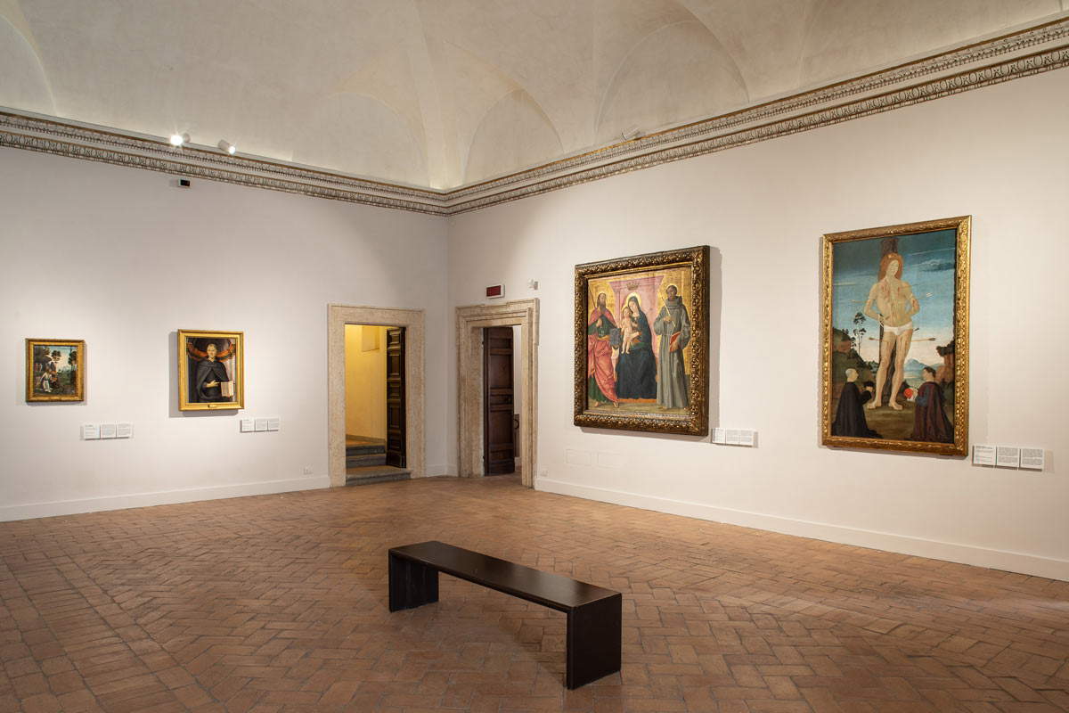 Nouvelles chambres des primitifs du Palazzo Barberini. Salle 7 Nouvelles chambres des primitifs du Palazzo Barberini. Salle 7
