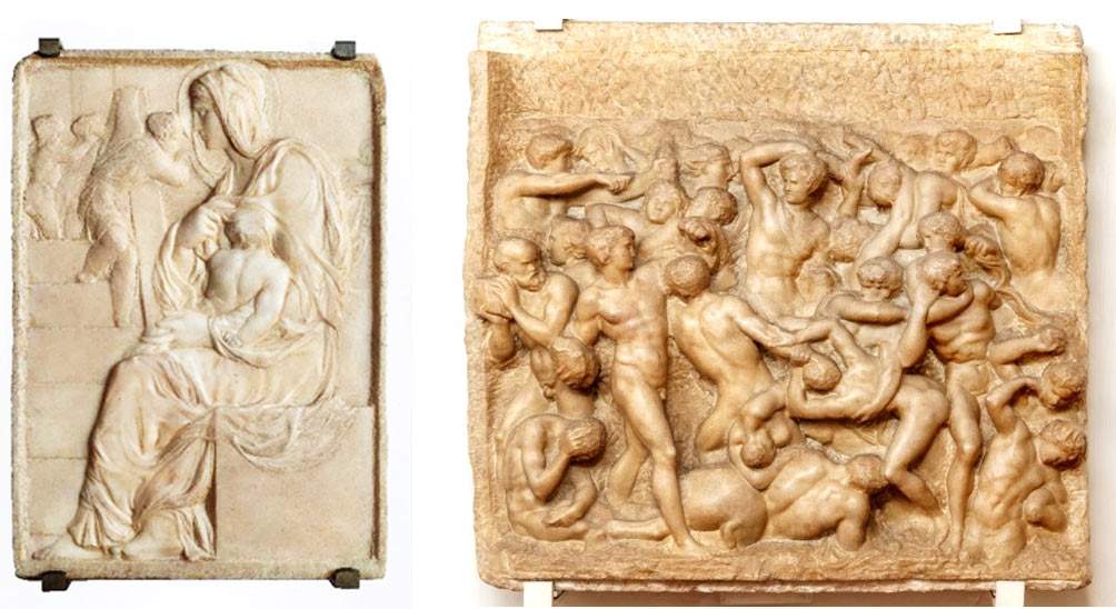 Michelangelo's two early masterpieces restored thanks to Friends of Florence