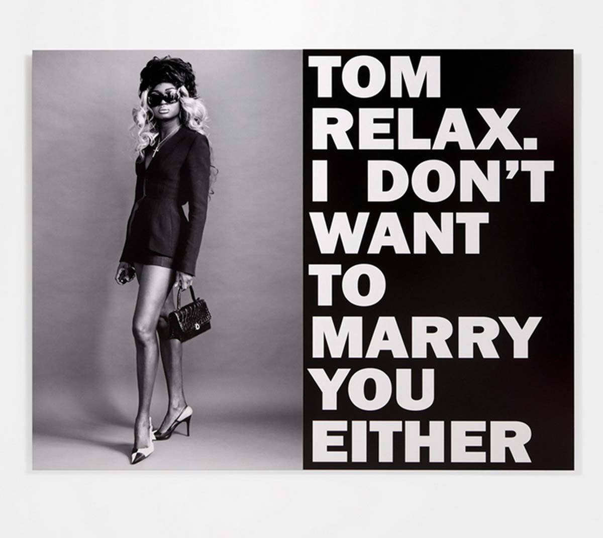 Oroma Elewa, Tom Relax - Area Babes and Ashawo Superstars (2021 ; deux tirages sur papier, 172 x 222 cm)