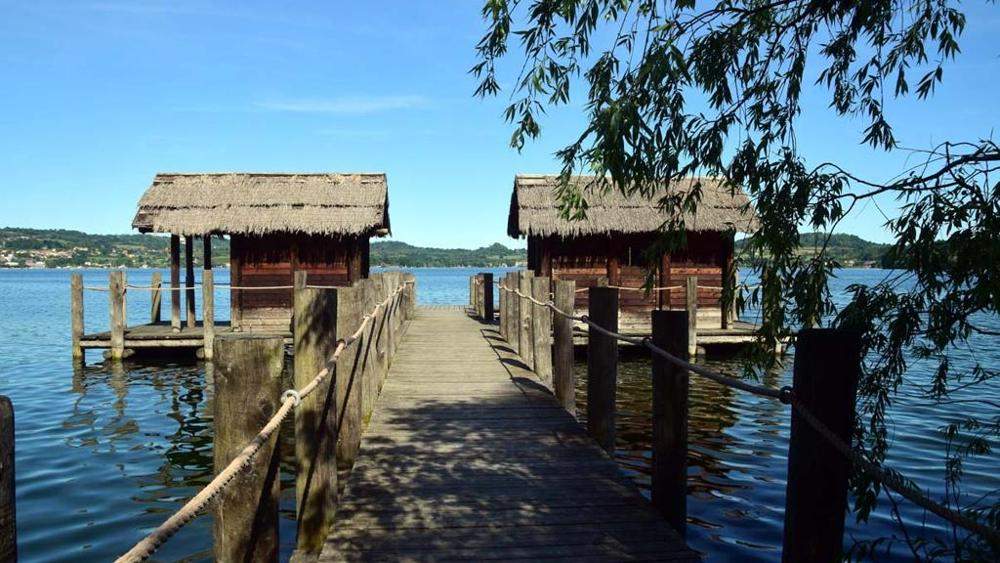 Viverone-See, was zu sehen. Reiseroute zwischen Natur und Geschichte