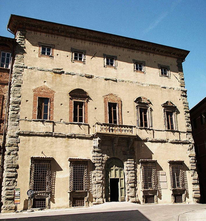 Palazzo della Corgna in Città della Pieve Palazzo della Corgna in Città della Pieve